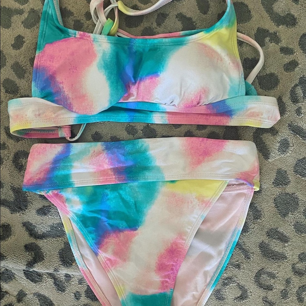Colorful bathing suit